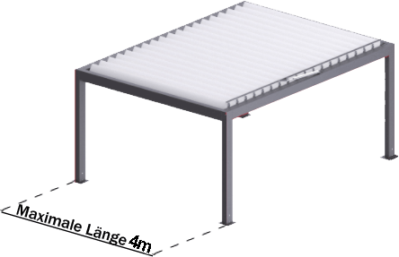 Terrassendach SOLARES XL Modular - LÖWE - Der Experte für